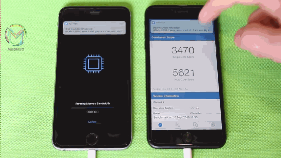6sP/S7合力挑战iPhone 7 A10速度到底有多快？