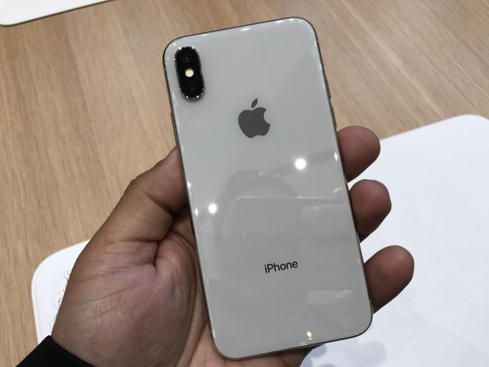 刘海全面屏无实体HOME键 iPhone X现场实拍