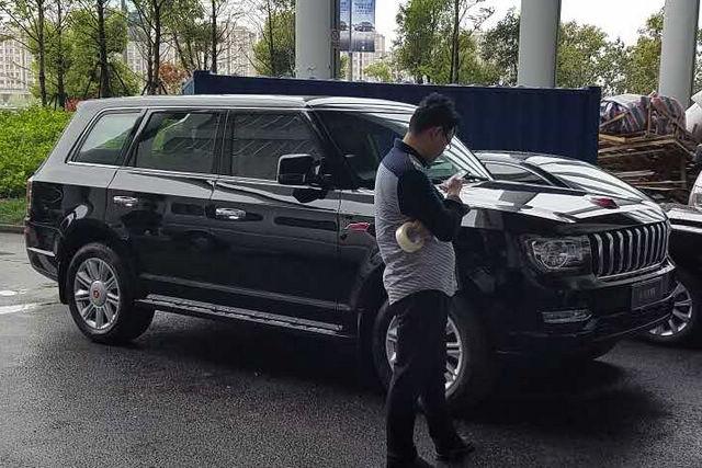 上海车展探营:红旗suv-ls5再次参展