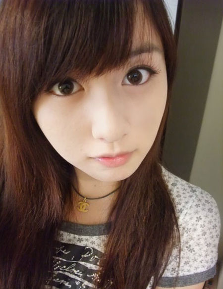 台湾<em>学生妹</em>妮妮秀自拍 真是清秀可爱(组图) - 金