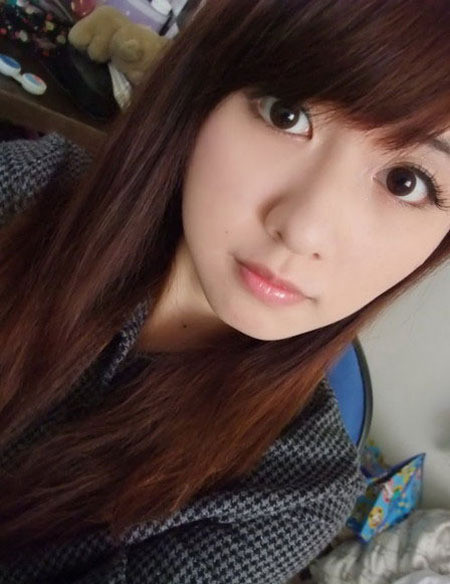 台湾<em>学生妹</em>妮妮秀自拍 真是清秀可爱(组图) - 金