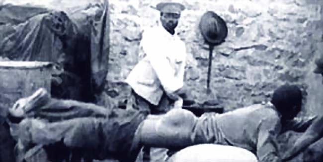 实拍古代<em>打屁股</em>笞刑现场