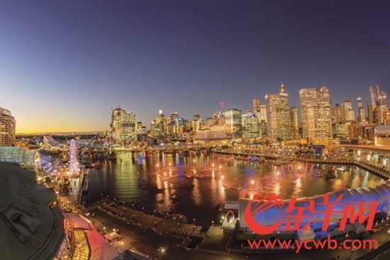 缤纷悉尼灯光音乐节(Vivid Sydney)夜景 缤纷悉尼灯光音乐节(Vivid Sydney)夜景
