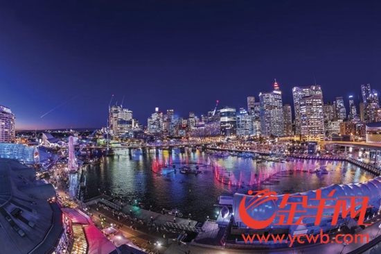 缤纷悉尼灯光音乐节(Vivid Sydney)夜景 缤纷悉尼灯光音乐节(Vivid Sydney)夜景