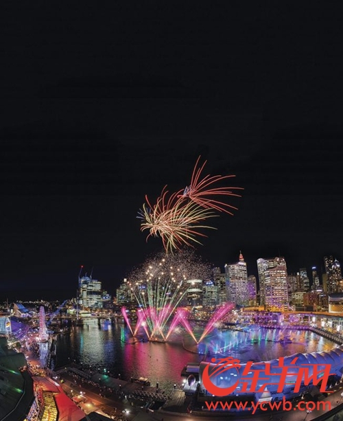 缤纷悉尼灯光音乐节(Vivid Sydney)夜景 缤纷悉尼灯光音乐节(Vivid Sydney)夜景