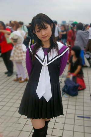 日本女生校服图片