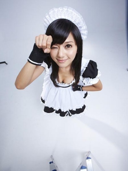 校园宅男女神<em>豆花妹</em> 女仆装秀可爱俏皮[图]--金