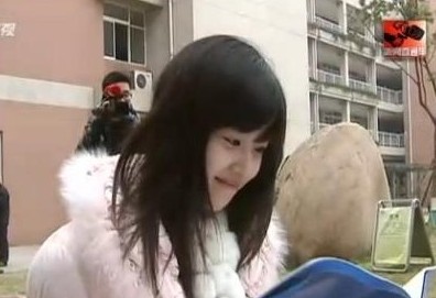 一个神话般的女孩-<em>奶茶妹</em>清华军训<em>照片</em>_教育_