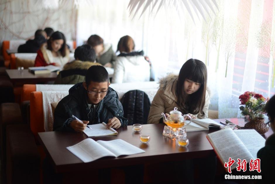 <em>中北大学</em>装修精良的土豪自习室吸引备考一族