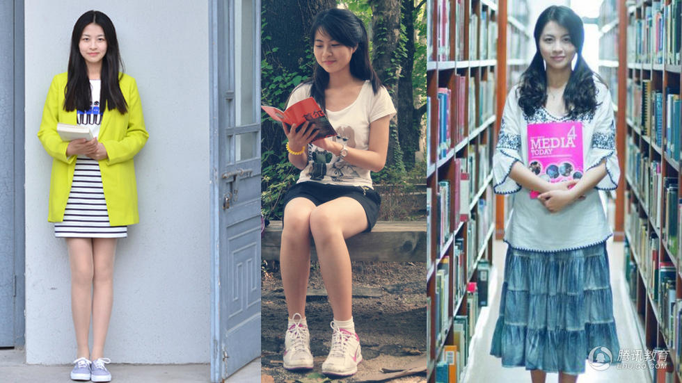 高清:南大校花生活照曝光学霸美女成万人迷-+金