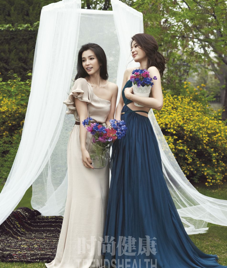 中韩pk  李冰冰全智贤 写真_金羊娱乐_金羊网