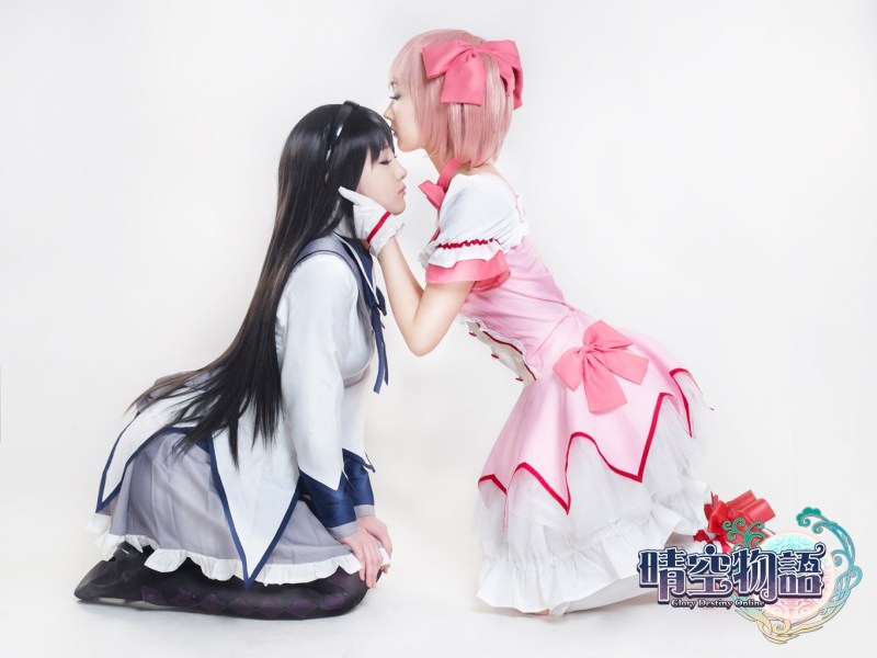 "晴空娘"百合cosplay[组图]