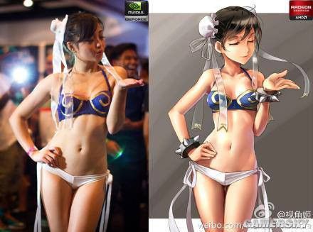 二<em>次元三次元</em>福利对比图赏 助你幸福愉快过周