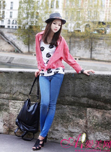 支招穿衣 瘦身 法 视觉轻盈无赘肉