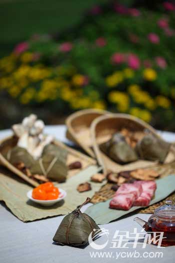 广州香格里拉大酒店推出 端阳 系列香粽_金羊