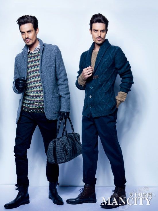 型男必备 摩登<em>男士针织衫搭配</em>_金羊汽车_金羊