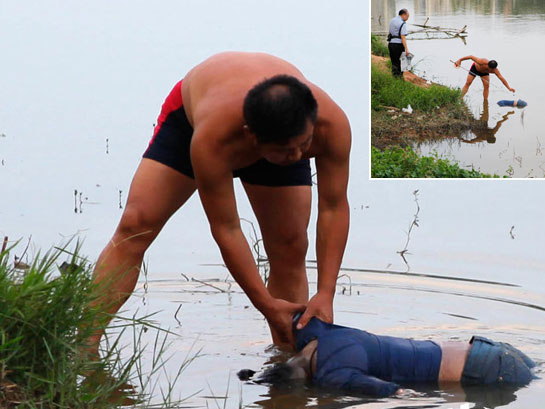  惠州一公园钓鱼区发现女浮尸 身上无明显外伤