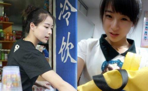  地铁歪头美女网络走红 网络爆红的萌妹子！（组图）