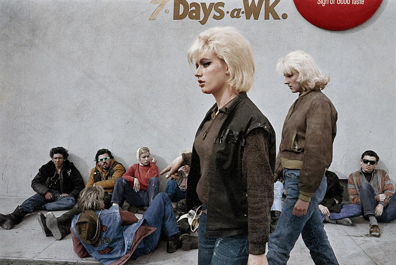 美黑帮“地狱天使”旧照上色重现光辉岁月