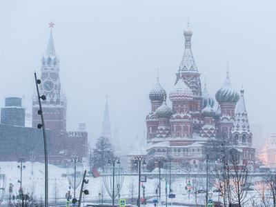  莫斯科遭遇连日暴雪