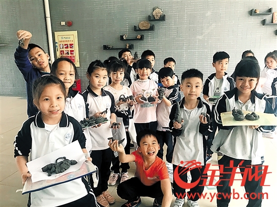 “石湾陶艺”走进小学课堂 国家级非遗得到良好传承