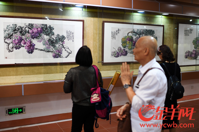 百余幅迁安桑皮纸画作亮相广州