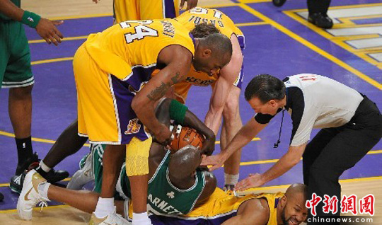 求2010年NBA总决赛湖人对凯尔特人全七场比