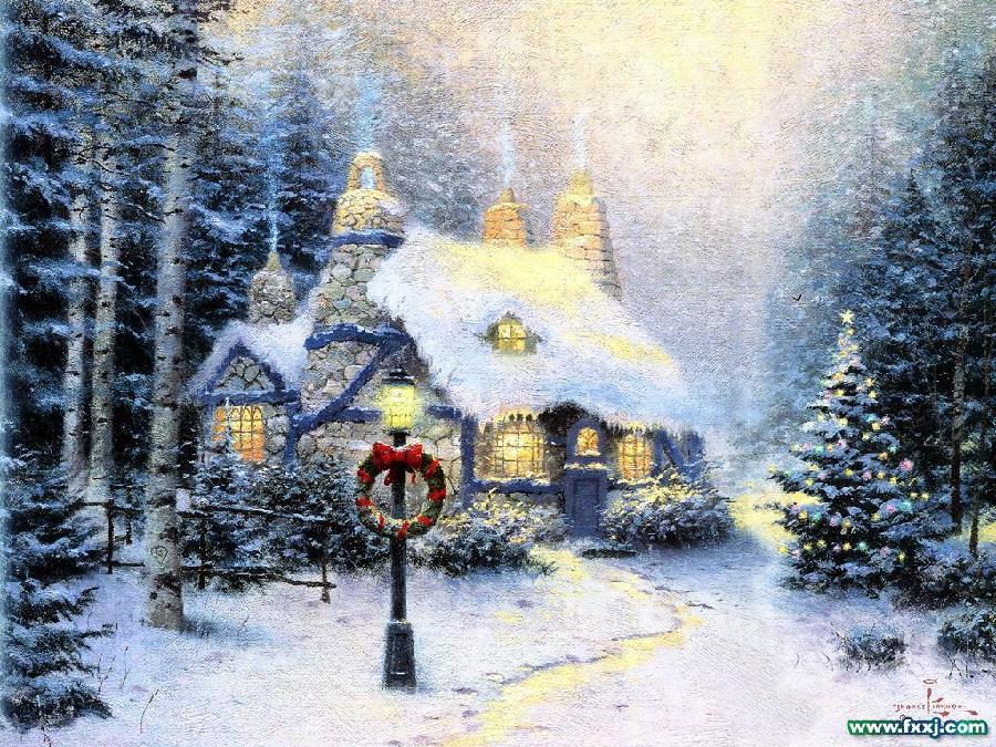 圣诞美图祝福语大全(组图)--金羊网