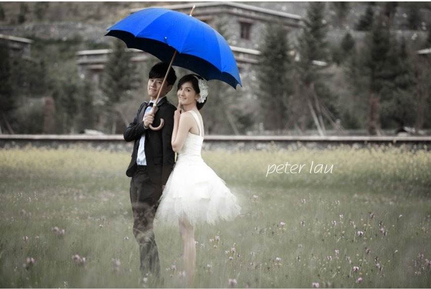 张杰谢娜结婚未曝光照片