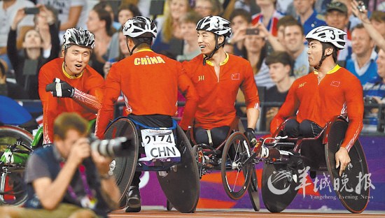 伦敦残奥会中国健儿刷新多项世界纪录