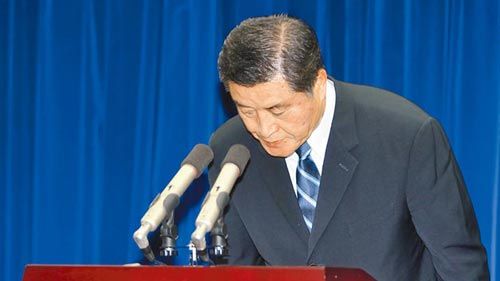 稍早高华柱在面对是否已自请处分的问题时