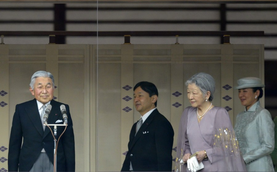 日本天皇迎来80岁寿辰