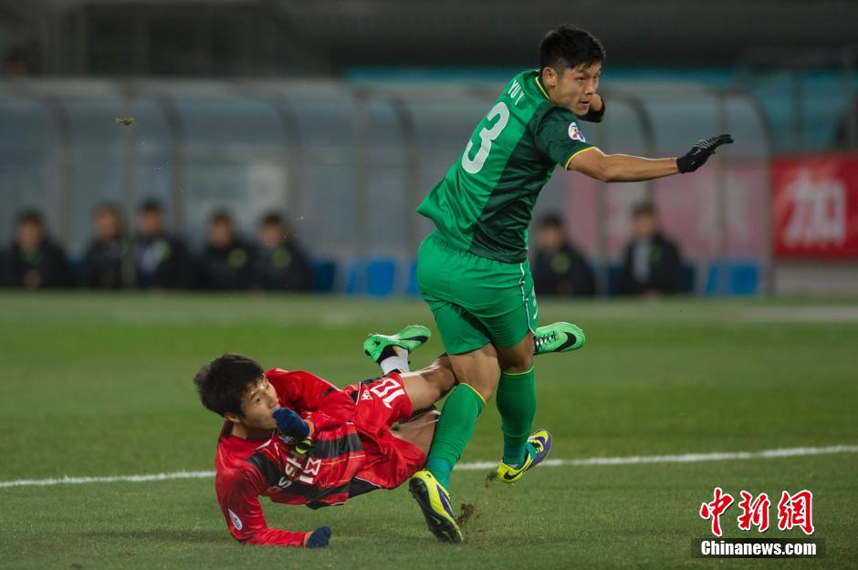 亚冠联赛 北京国安1-1战平首尔FC