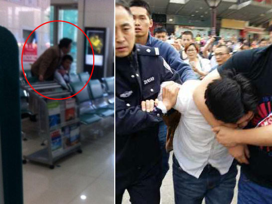 广州火车站砍人图片