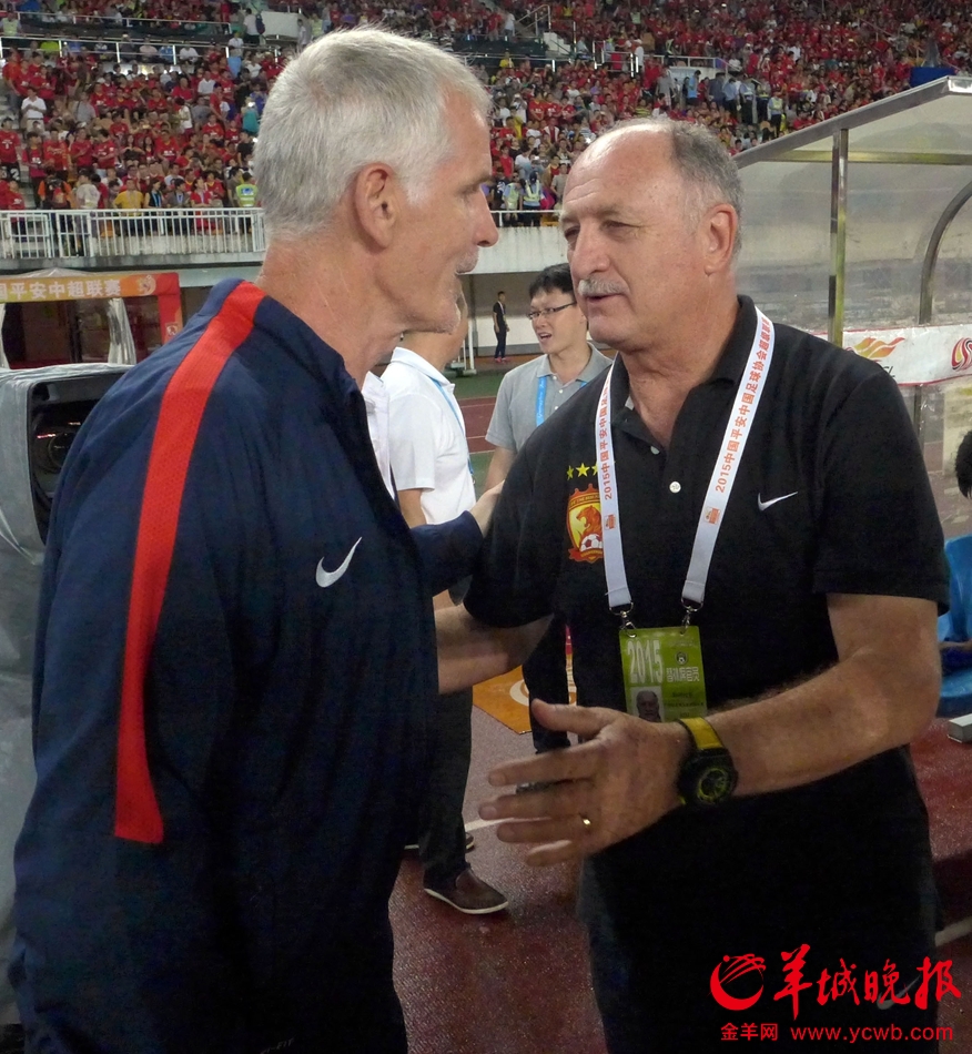 中超-广州恒大主场2比2被上海申花逼平