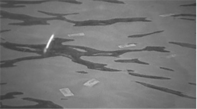  女子往河里撒现金  撒了7次好几万引众人哄抢_