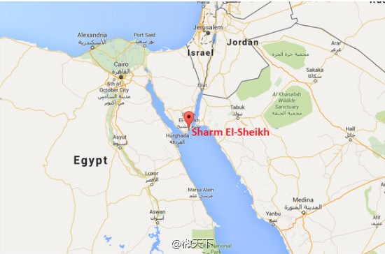 一架埃及飞往 俄罗斯客机坠毁  机上载224人_金