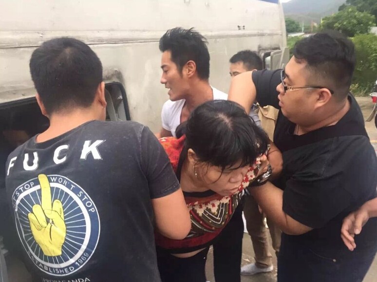 香港艺人汕尾坐车遇车祸 见义勇为出手营救大批伤者