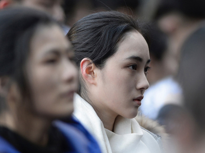 北影 2016年艺考 开考 美女帅哥云集 - 金羊网