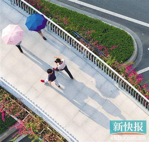 广州今年首个高温橙色预警 明日起雷雨来降温