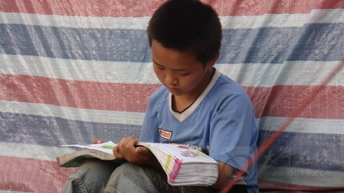 9岁娃熟练读大学英语 每天保证阅读英语不少于