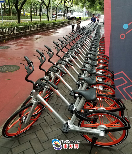 摩拜单车深圳正式运营 年底之前运营车辆将达