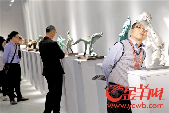 12月2日，第21届广州国际艺术博览会在琶洲展馆开幕