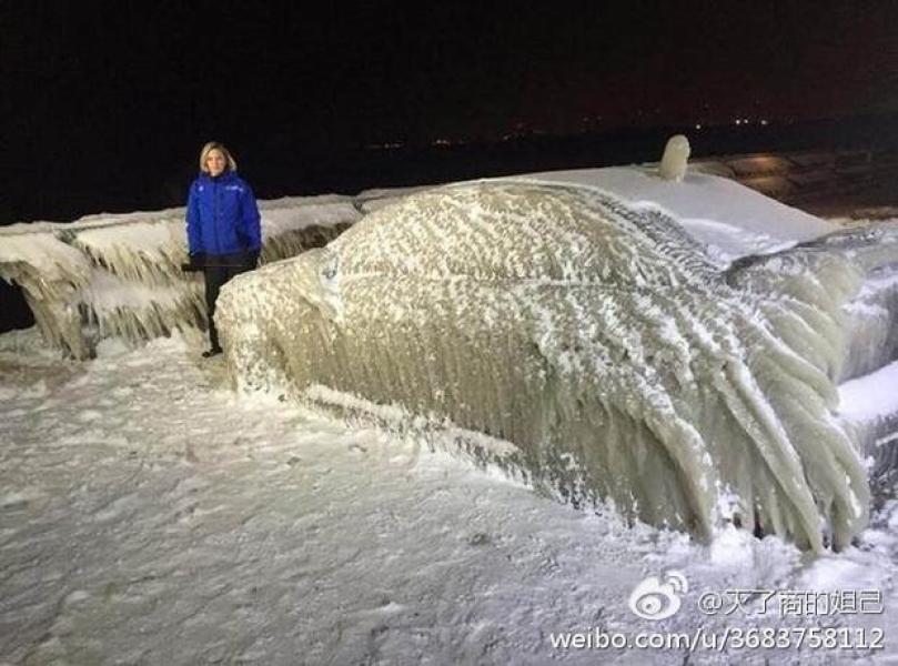 女司机为省停车费把车停海边 结果悲剧了