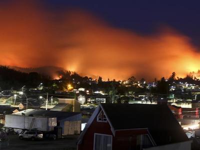 智利森林大火已造成11人死亡