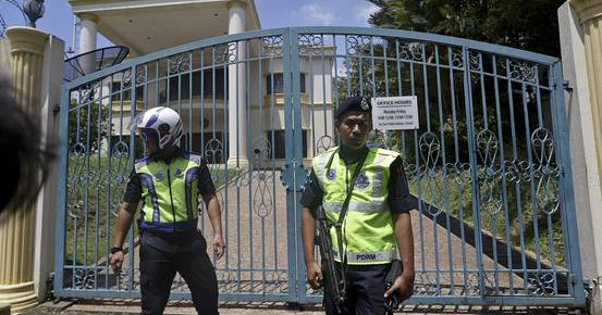 朝鲜驻马来西亚大使馆被警方封锁