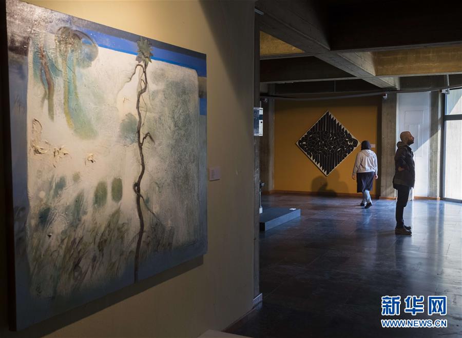 伊朗首都德黑兰举行当代艺术展