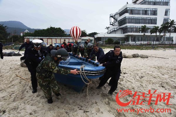 深圳边防联合渔政部门严厉打击“三无船”