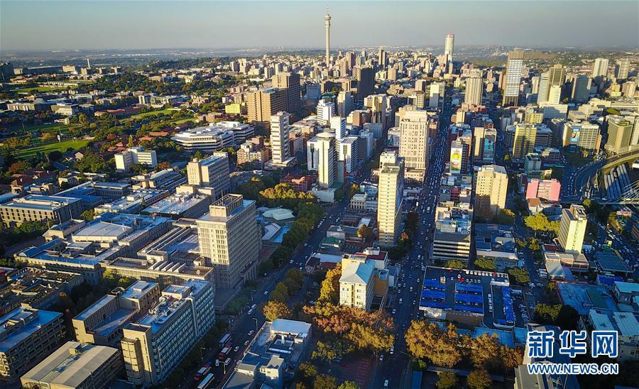 一带一路·好风光|空中俯瞰南非最大城市约翰内斯堡
