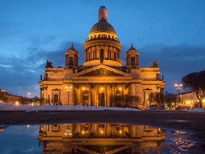 圣彼得堡伊萨基辅大教堂掠影